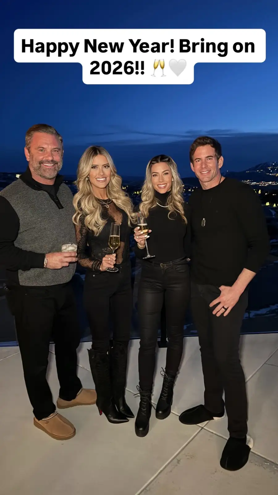 Christina Haack Stars Celebrating NYE