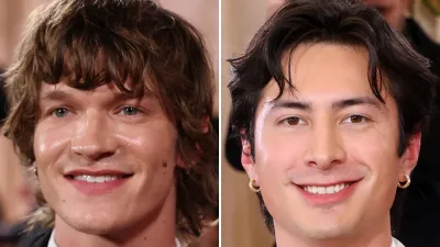 Connor Storrie and Hudson Williams