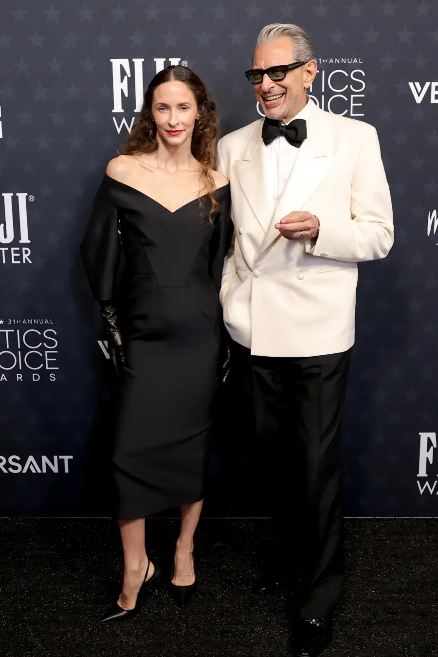 Critics Choice Awards 2026 Hottest Couples Emilie Livingston and Jeff Goldblum