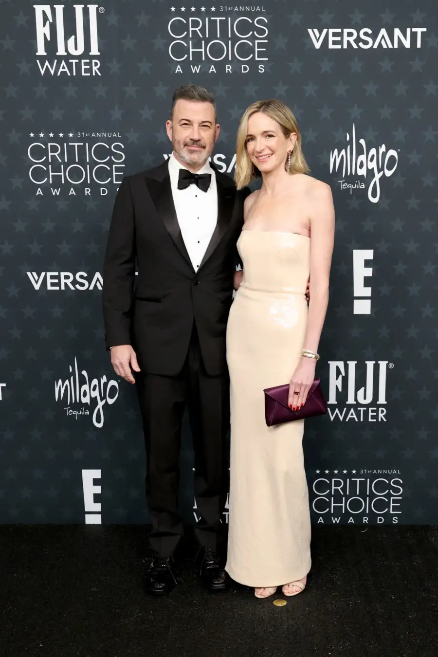 Critics Choice Awards 2026 Hottest Couples Jimmy Kimmel and Molly McNearney