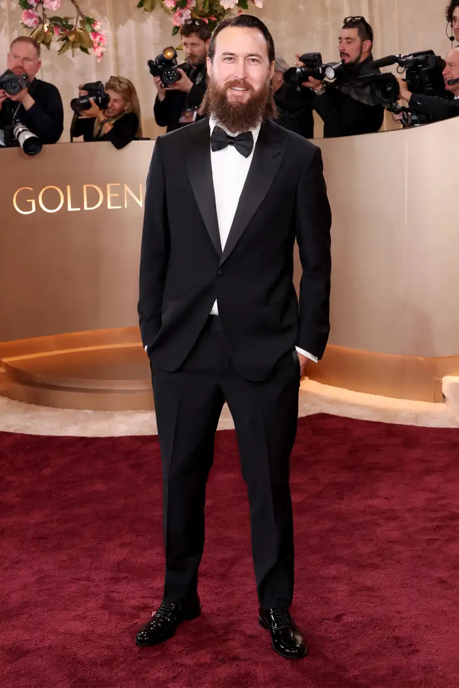 Danny Fujikawa Red Carpet Arrival Golden Globes 2026