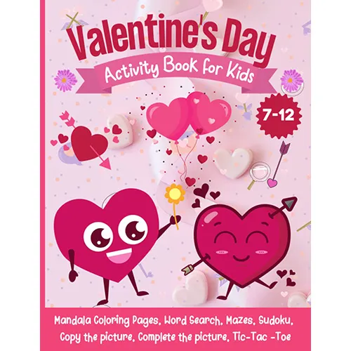 Estelle Creative Design Valentine&rsquo;s Day Activity Book for Kids
