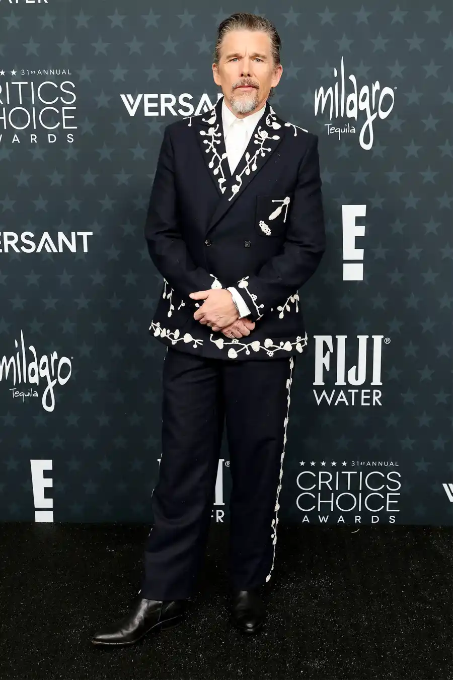 Ethan Hawke Red Carpet Arrival 2026 Critics Choice Awards
