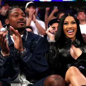 Feature Cardi B Reacts to Boyfriend Stefon Diggs Return to the Field