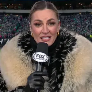 Feature Erin Andrews Addresses Her Luxe Fur Coat After Causing a Fashion Stir