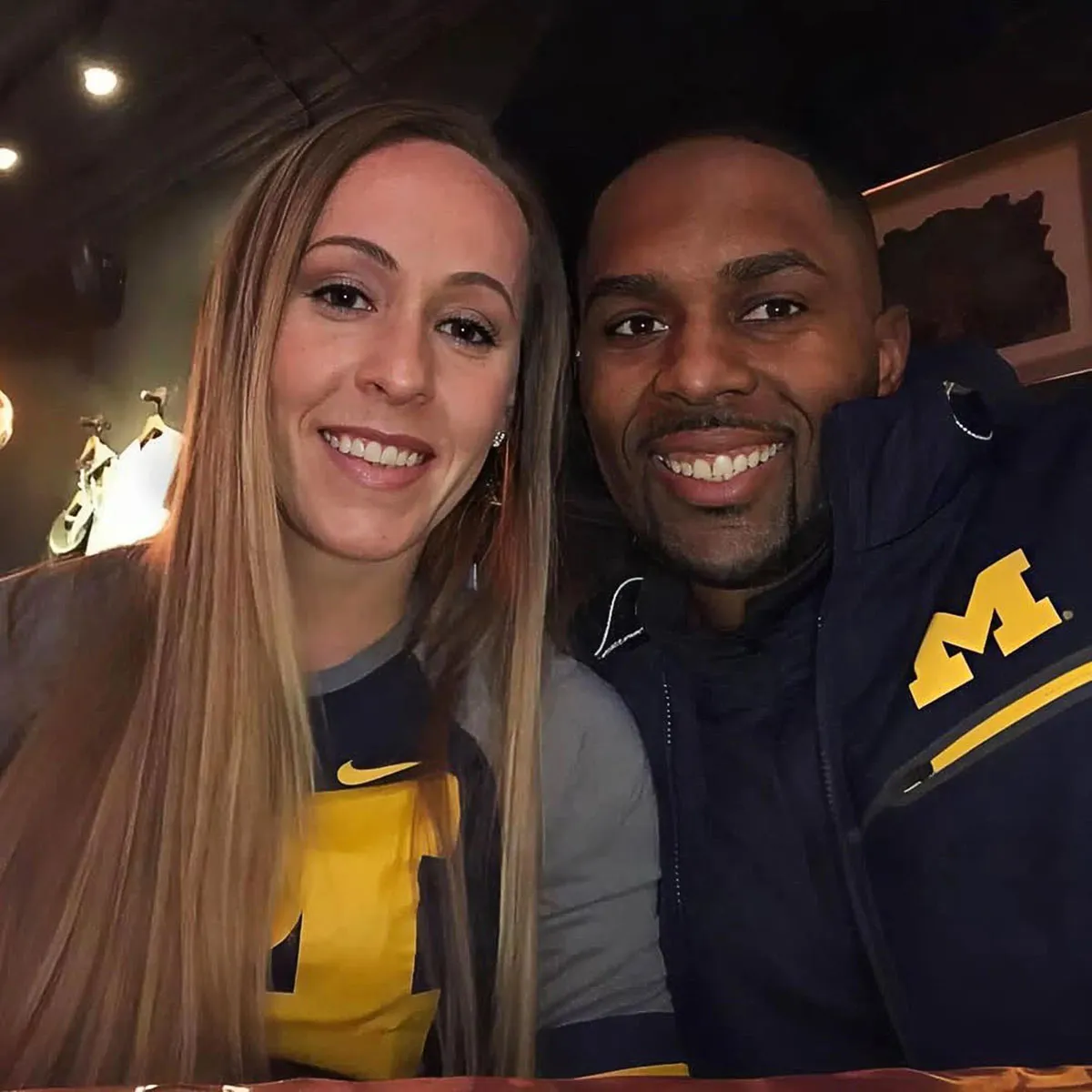 Former Michigan Football Coach Sherrone Moore Supported by His Wife During Court Hearing