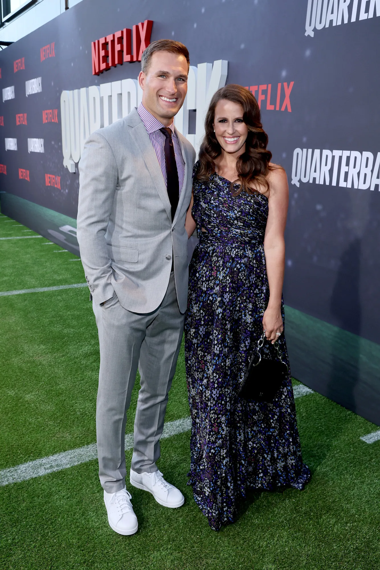 GettyImages-1535512538 Kirk Cousins Julie Cousins 2023
