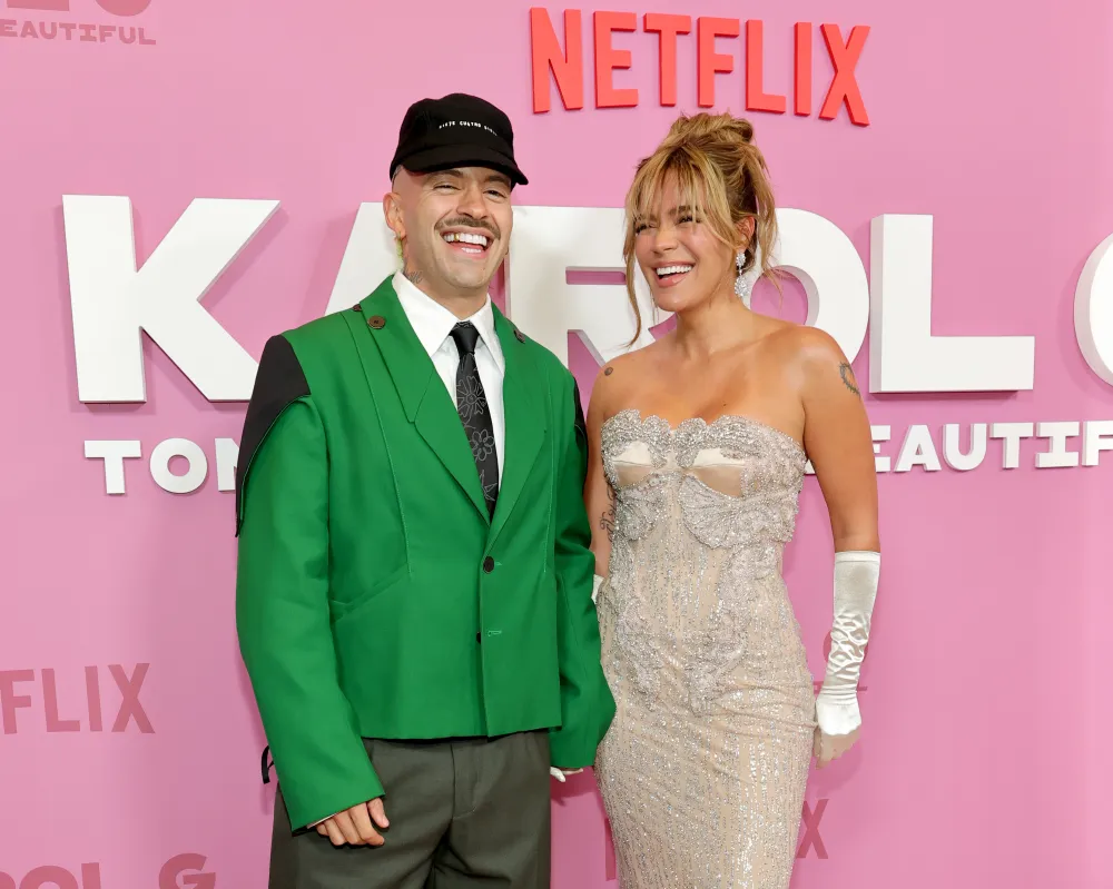 Feid y Karol G en mayo de 2025.