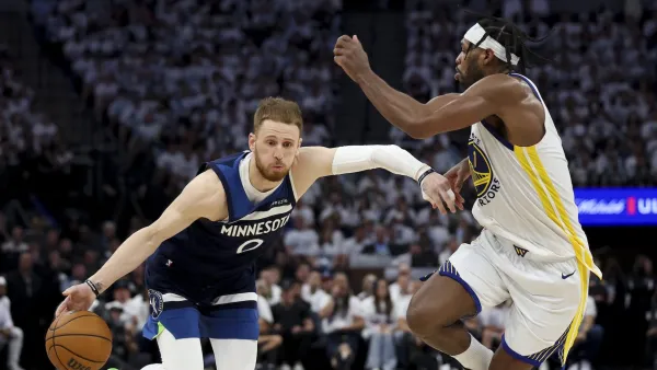 GettyImages-2214607018 Donte DiVincenzo Buddy Hield NBA Delays Timberwolves and Warriors Game After After Minneapolis Shooting