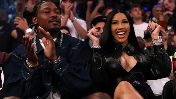 Cardi B Screams Watching Stefon Diggs’ New England Patriots Playoff Win Against Houston Texans