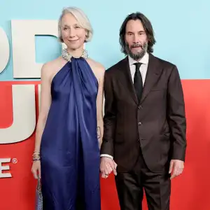 Keanu Reeves' Girlfriend Alexandra Grant Shares Rare Photo of the Couple Kissing