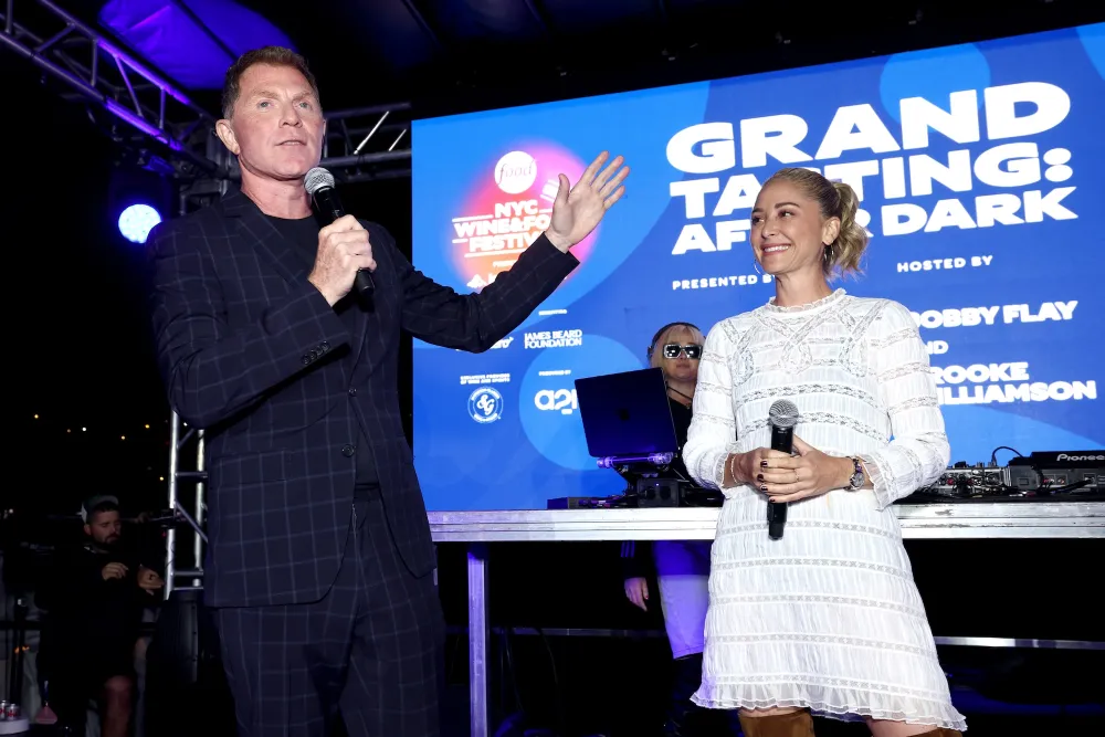 GettyImages-2241911406 Bobby Flay's Girlfriend Brooke Williamson Was 'Confused' by Diamond Ring