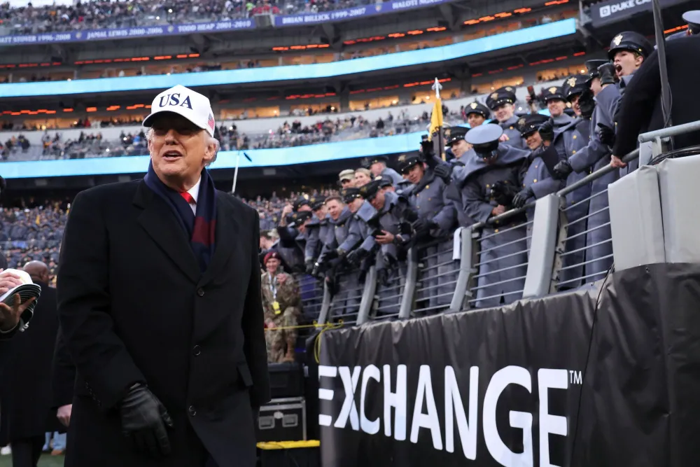 President Donald Trump Eyes Executive Order Impacting Army-Navy Football Game