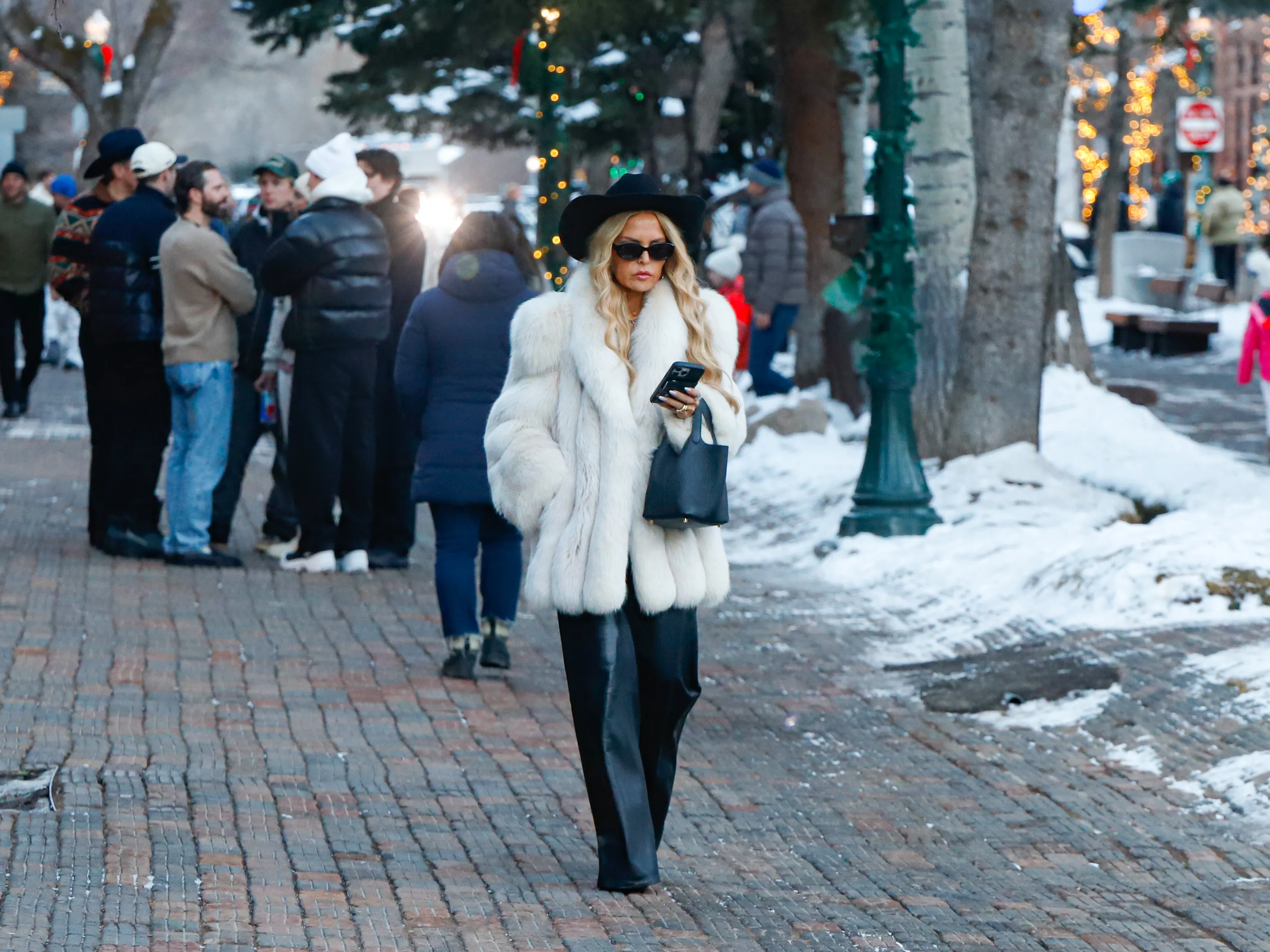 Rachel Zoe is seen on December 30, 2025 in Aspen, Colorado.