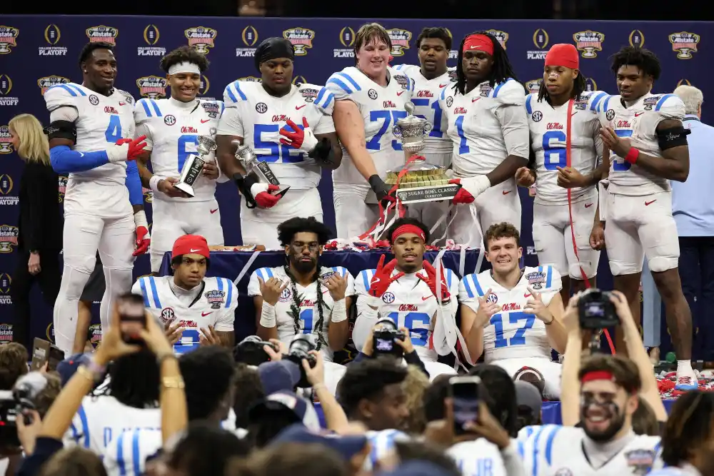 GettyImages-2254317365 Ole Miss Player Slams Former Coach Lane Kiffin