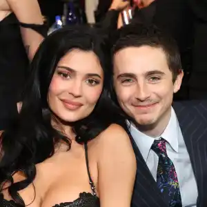 Kylie Jenner and Timothée Chalamet