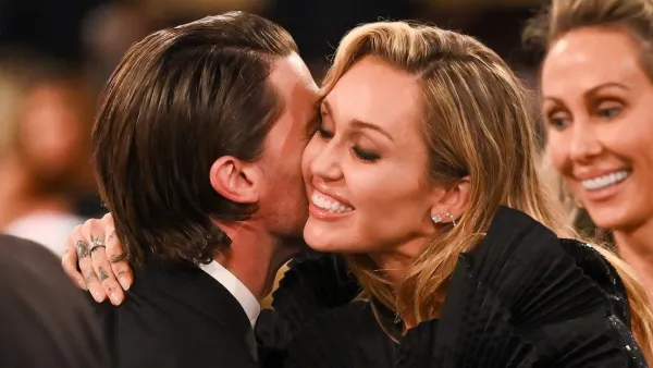 Exes Miley Cyrus and Patrick Schwarzenegger Share Moment at Golden Globes