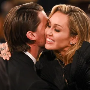 Exes Miley Cyrus and Patrick Schwarzenegger Share Moment at Golden Globes