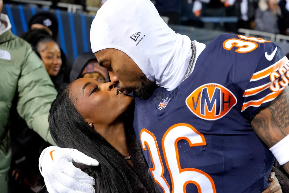 GettyImages-2255612473 Simone Biles Jonathan Owens January 2026