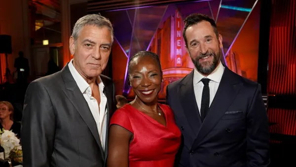 GettyImages-2255620837 George Clooney Reunites With Former ER Costar Noah Wyle at Awards Show Myechia Minter-Jordan