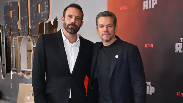 Ben Affleck Praises Best Friend and Costar Matt Damon at The Rip Premiere
