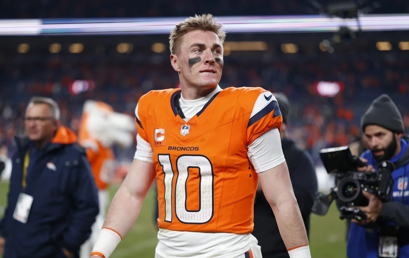 Denver Broncos QB Bo Nix Suffers Season-Ending Ankle Injury During Playoffs