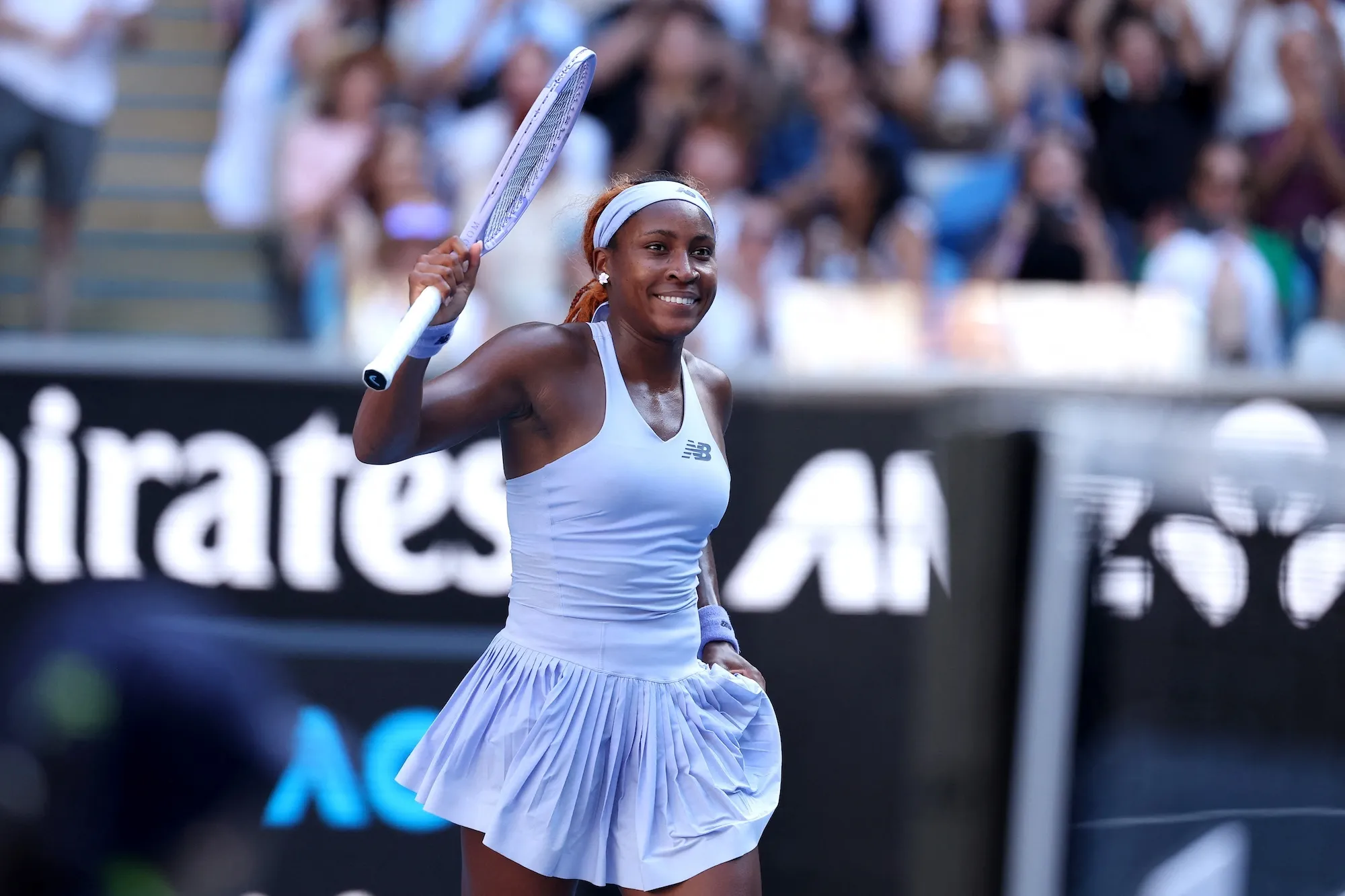 Coco Gauff Calls Out TV Broadcast After Being Caught Smashing Her Racket