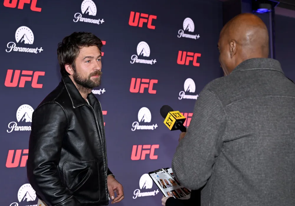 Brandon Sklenar Smiles While Dodging Question About Blake Lively Texts