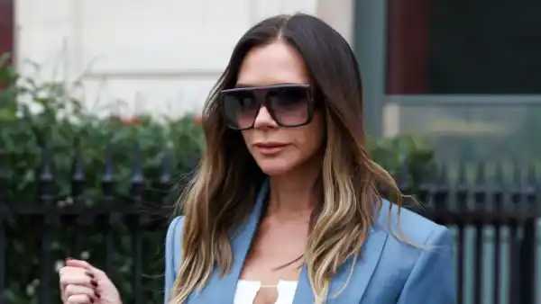 Victoria Beckham is seen during the Haute Couture Spring Summer 2026 as part of Paris Fashion Week on January 27, 2026 in Paris, France.