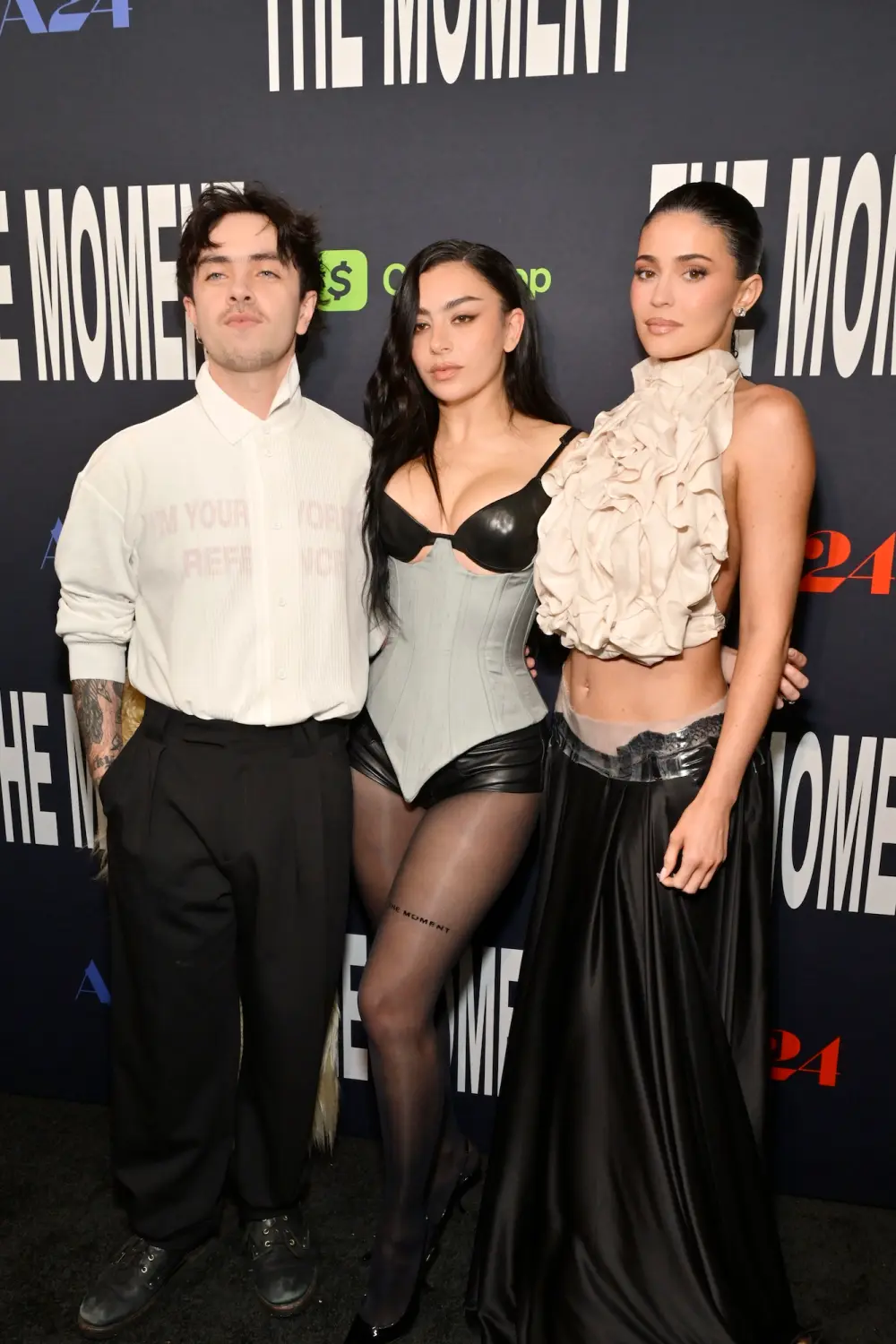 Kylie Jenner Flaunts Her Toned Stomach at 'The Moment' Premiere