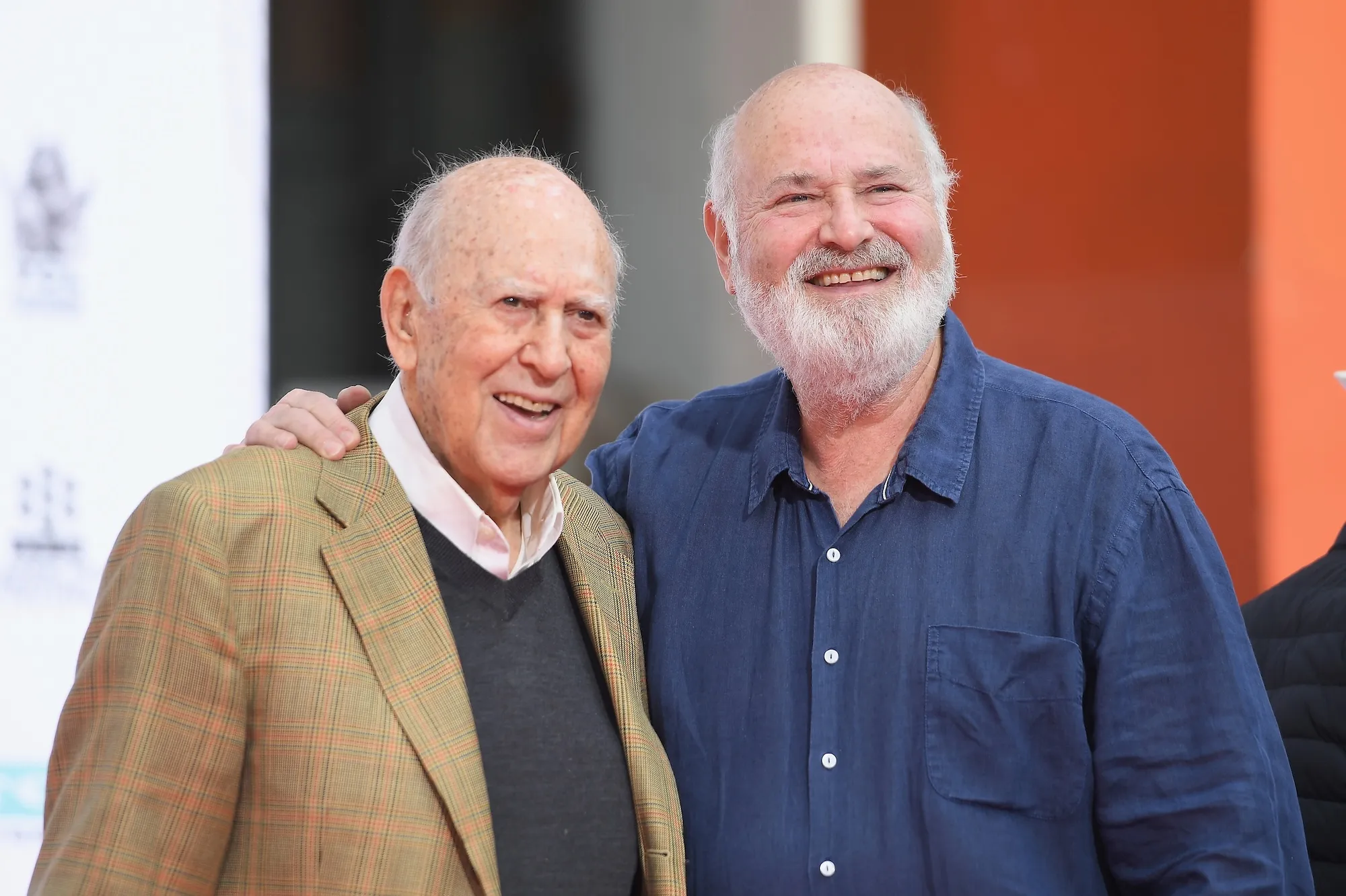 GettyImages-665876638 Rob Reiner Recalls Dad Carl's Death in Mel Brooks Doc Before His Own Murder