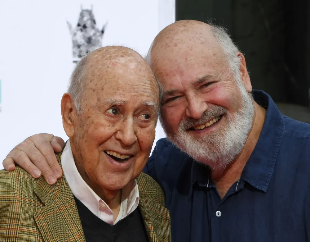 GettyImages-665887640 Rob Reiner Recalls Dad Carl's Death in Mel Brooks Doc Before His Own Murder