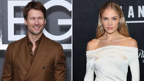 Glen-Powell-GettyImages-2247387306-and-Michelle-Randolph-GettyImages-2246258426