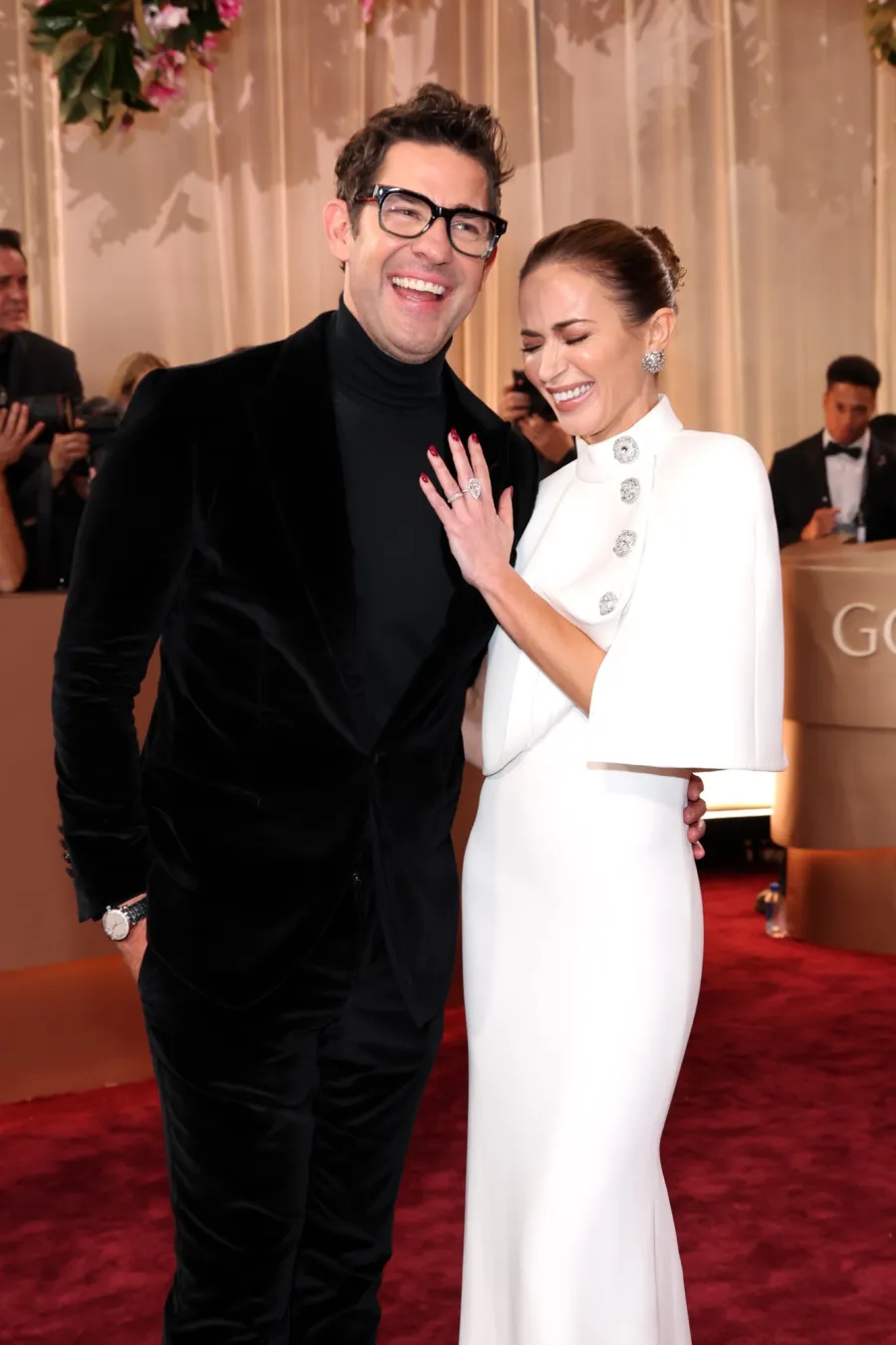 Golden Globes PDA Moments Through the Years John Krasinski and Emily Blunt