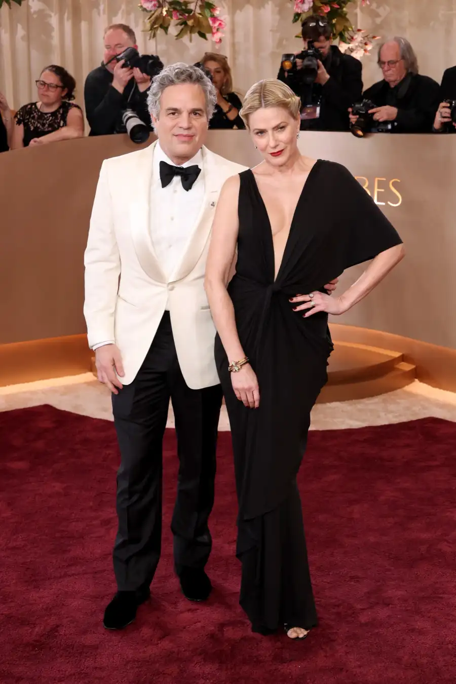 Hottest Celebrity Couples at 2026 Golden Globes Mark Ruffalo and Sunrise Coigney