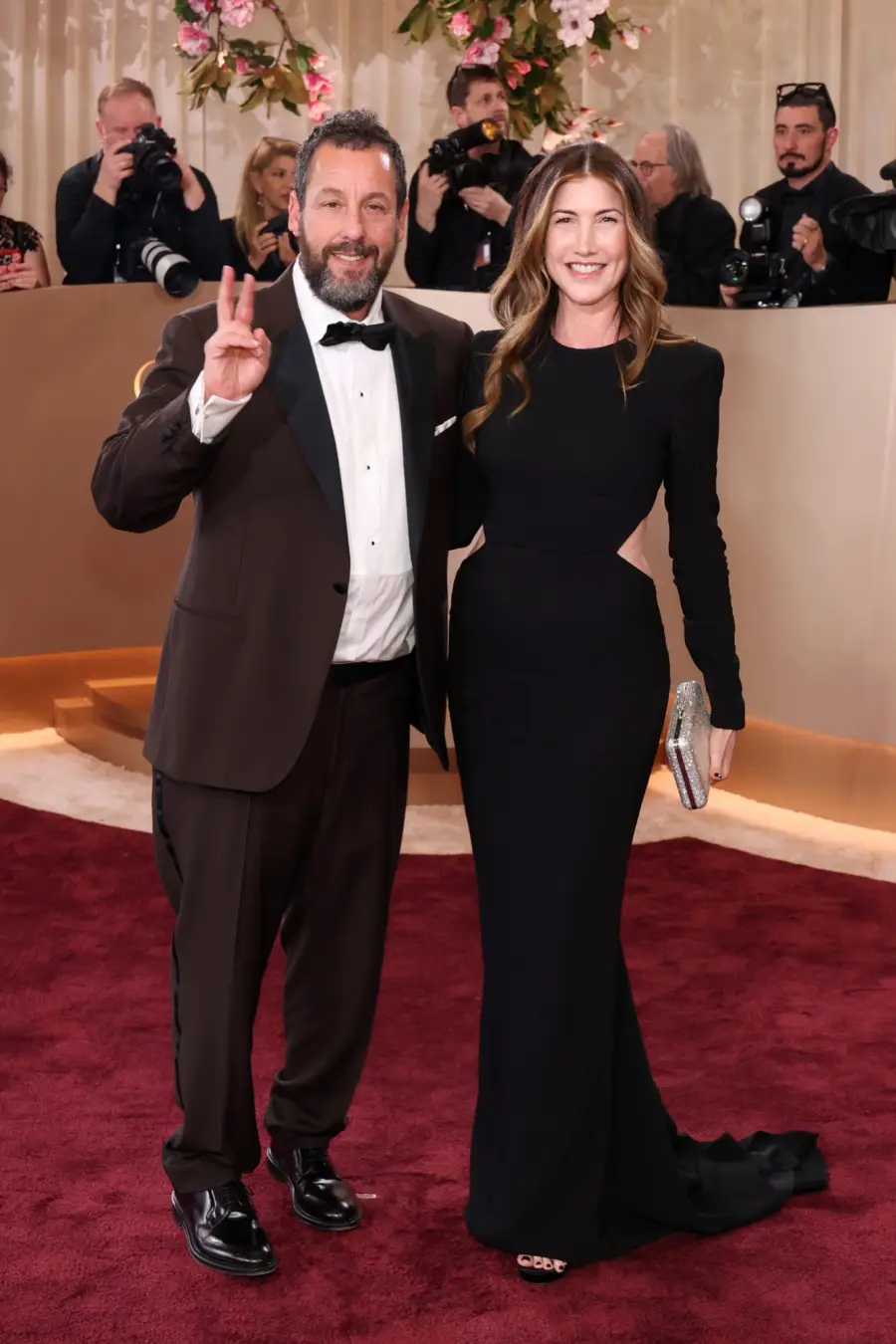 Hottest Couples at the 2026 Golden Globe Awards Adam Sandler and Jackie Sandler