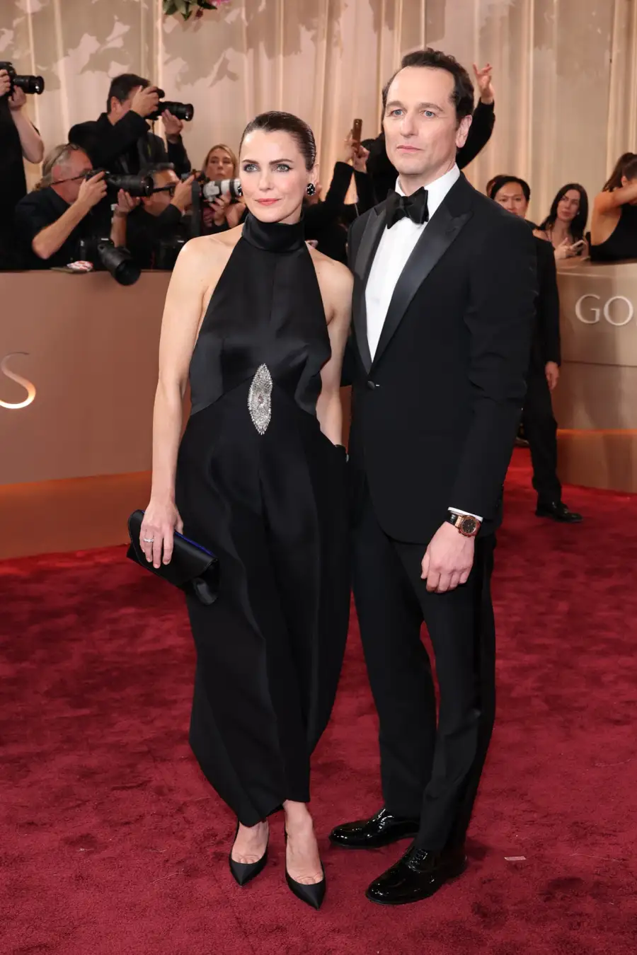 Hottest Couples at the 2026 Golden Globe Awards Keri Russell and Matthew Rhys