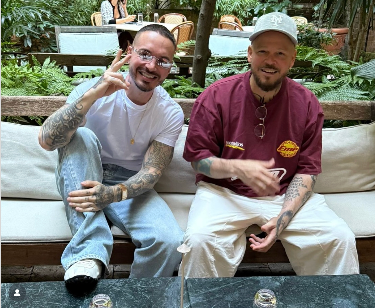 J Balvin y René Pérez