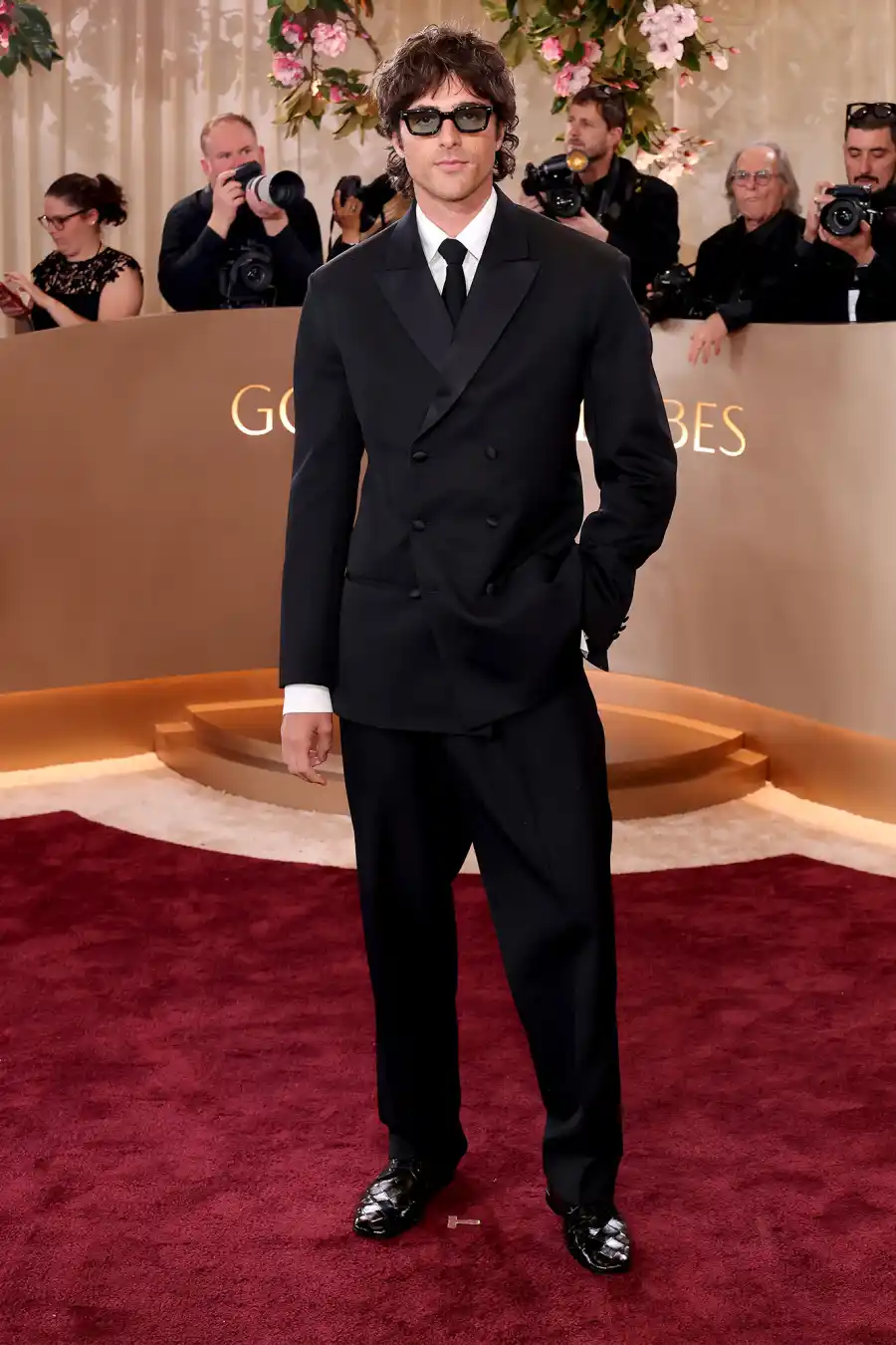 Jacob Elordi Red Carpet Arrival Golden Globes 2026