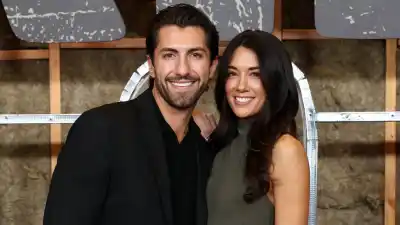 Jason Tartick and Kathryn Hurley Relationship Timeline Feature