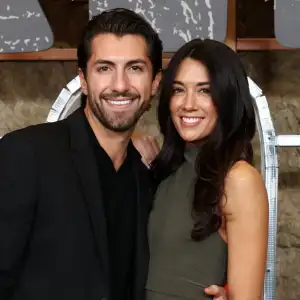 Jason Tartick and Kathryn Hurley Relationship Timeline Feature