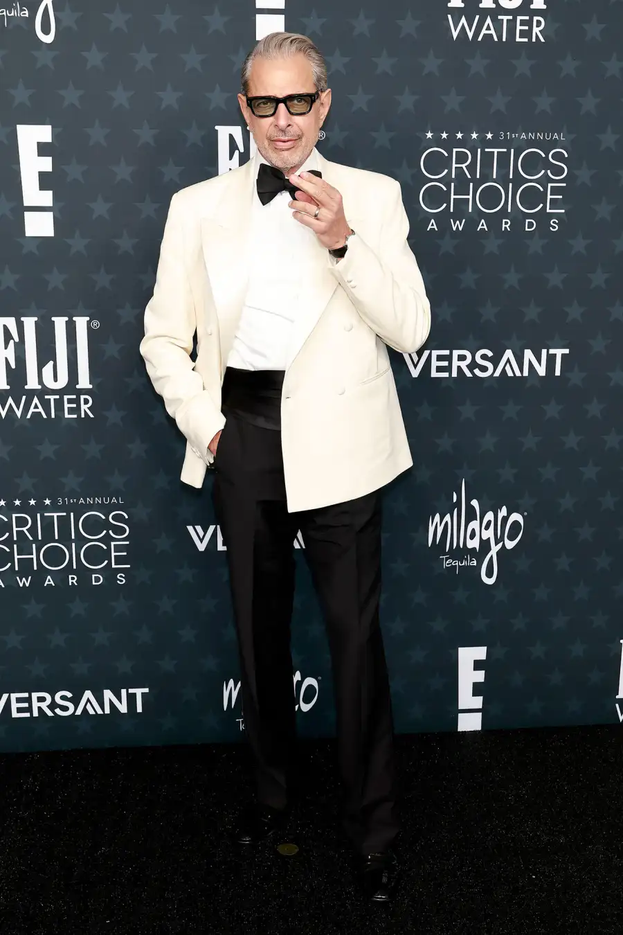 Jeff Goldblum Red Carpet Arrival 2026 Critics Choice Awards