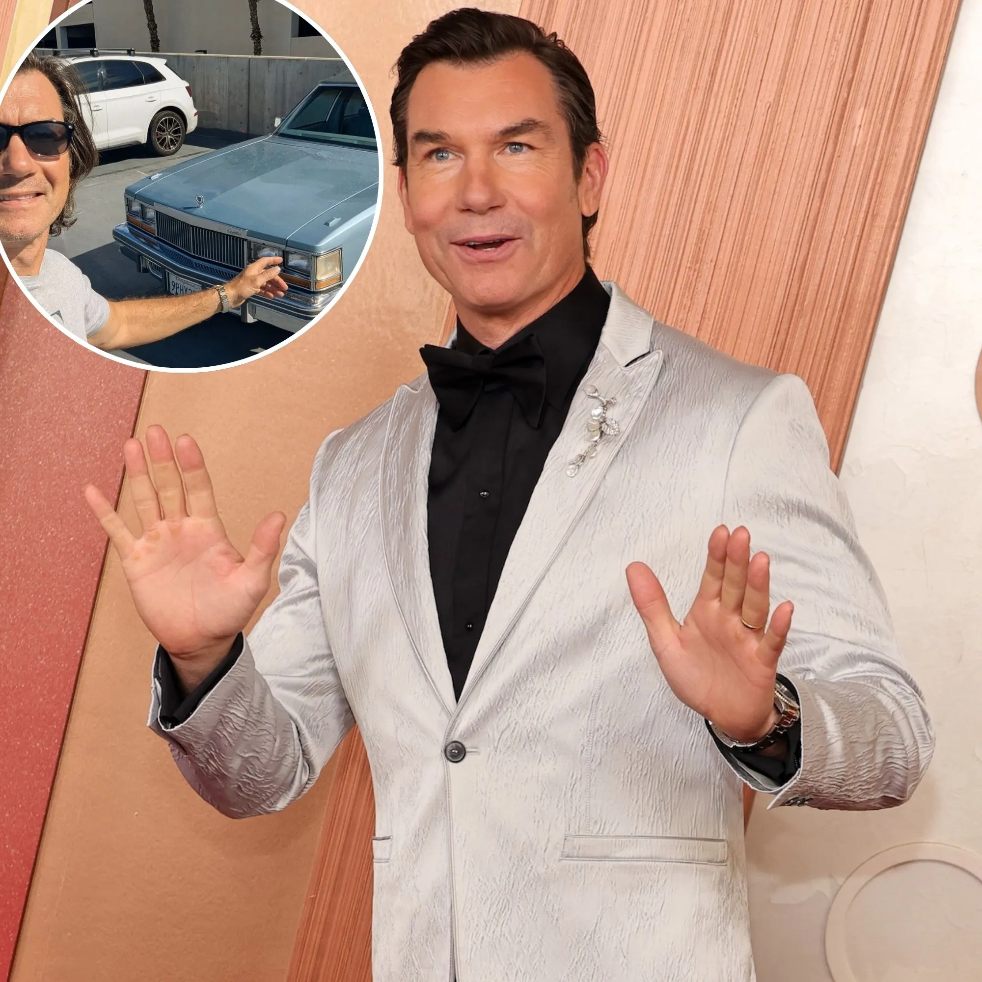Jerry O'Connell Clarifies He's Not the Replica Luxury Handbagless Man Who Stole His Car