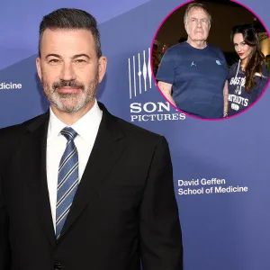 Jimmy Kimmel Makes Joke About Jordon Hudson in Referencing Bill Belichicks Hall of Fame Snub