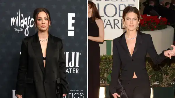 Kaley Cuoco Shares Her 2026 Critics Choice Awards Outfit Was Inspired by Jennifer Aniston