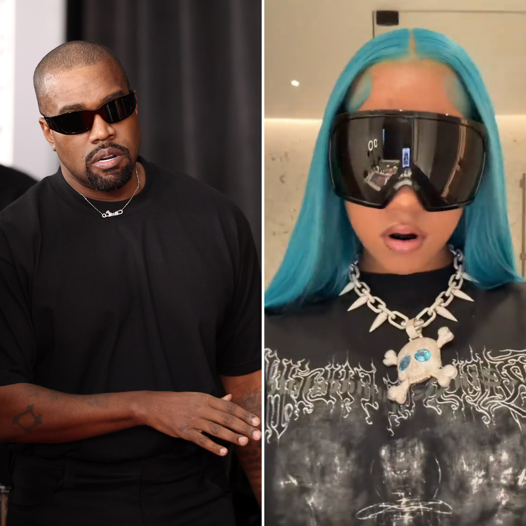 Kanye-West-GettyImages-2197299756-and-North-TikTok