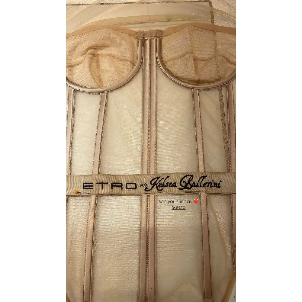 Kelsea Ballerini Gives a Sneak Peak at Her Sheer Grammys Dress