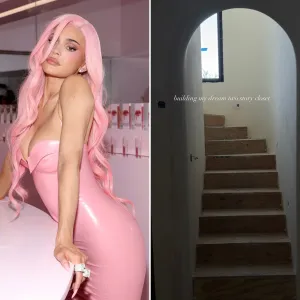 Kylie Jenner Shows Off Her Two-Story Closet Amid Mansion Renovations GettyImages-2241866271