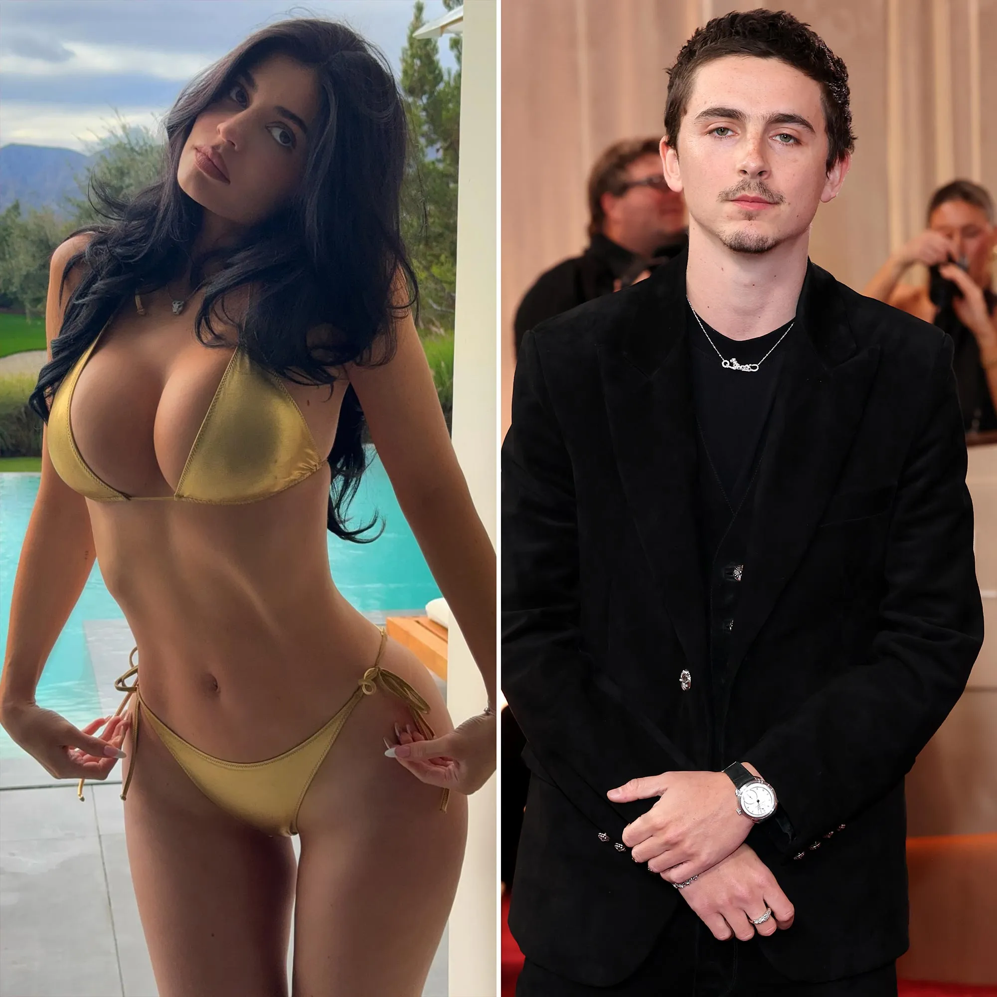 Kylie Jenners BF Timothee Chalamet Helps Her Pick Out a Bikini During Mexico Getaway