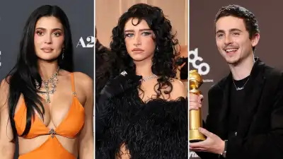 Kylie Jenner Hugged Odessa A’zion After Timothee Chalamet's Golden Globes Win